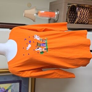 Halloween Shirt with Embroidered Design